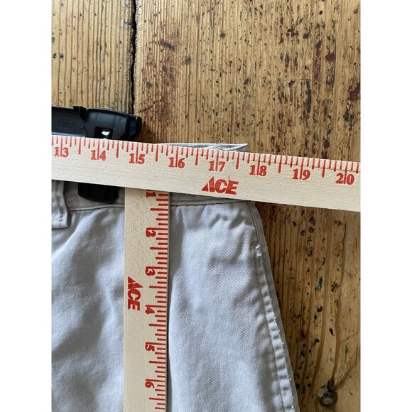 Trilogy Mens Tan Shorts 38 cotton button zipper pockets 55254 - Picture 7 of 8